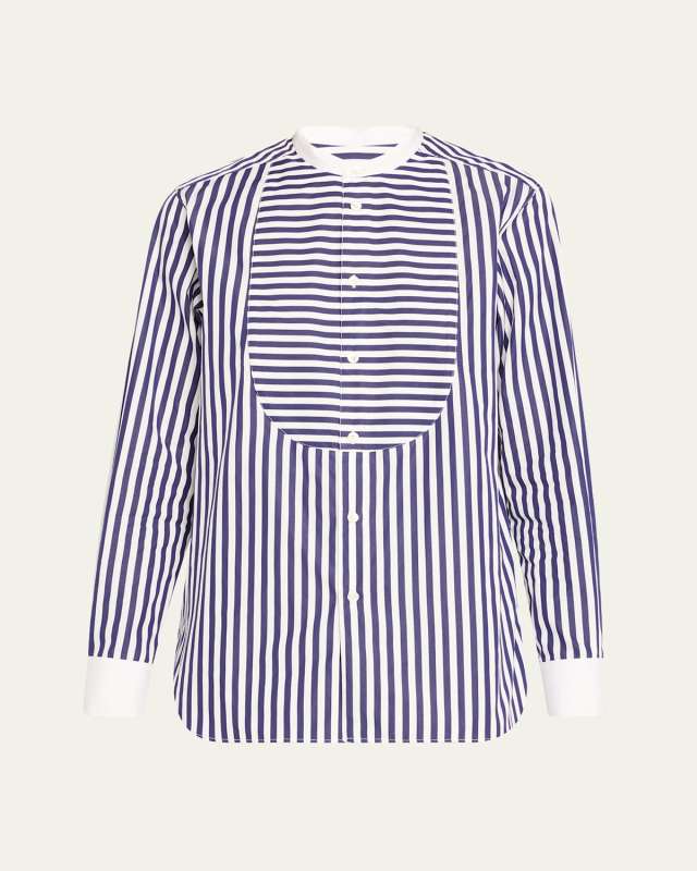 Bunny Striped Tuxedo BubShirt